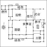 武家屋敷平面図