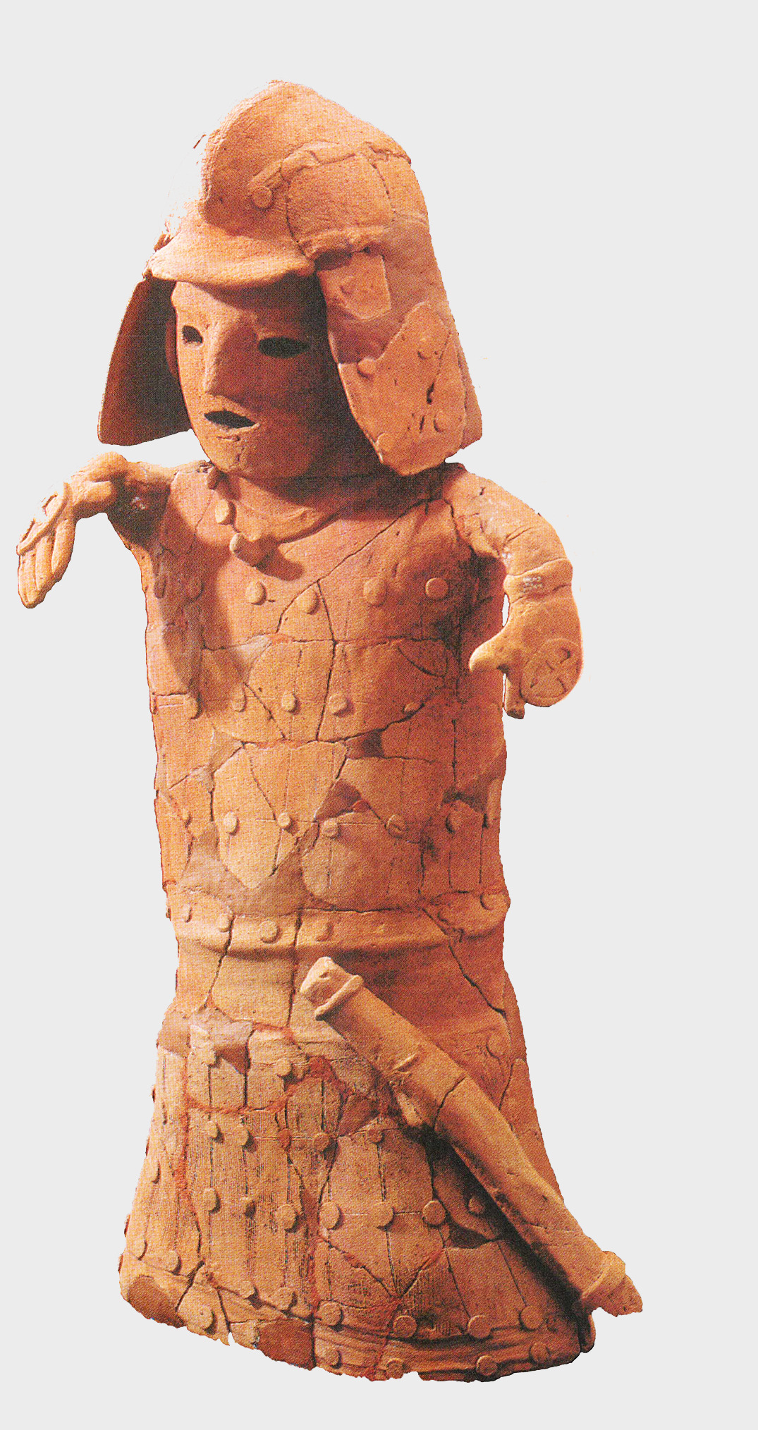 山武市小川崎台3号噴出土武人埴輪