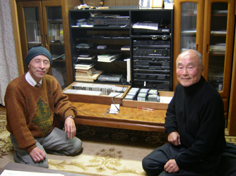 金田忍氏と中村氏