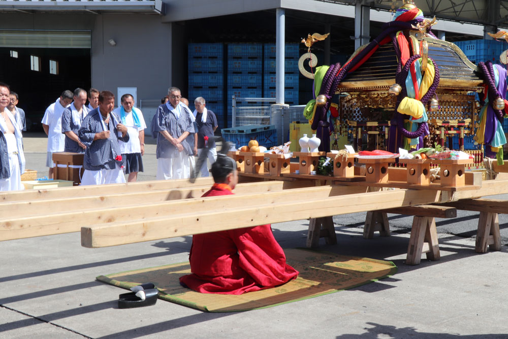 御霊入れの神事