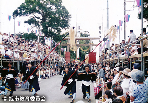 米込の大名行列（足揃：松澤熊野神社）