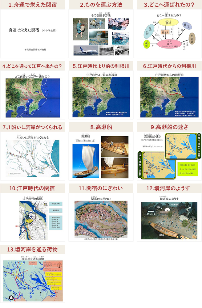 舟運で栄えた関宿