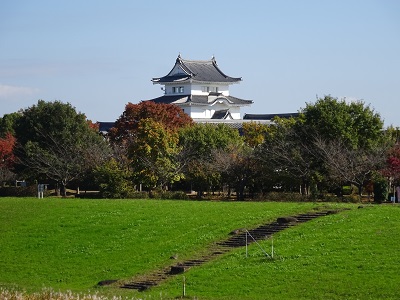 紅葉の城