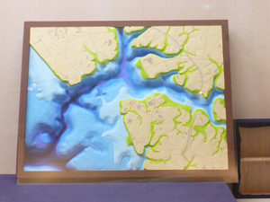 都川流域埋没谷地形模型