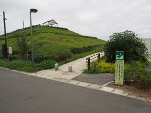 津波避難築山（千葉県長生村）