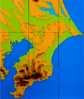 千葉県地形パズル