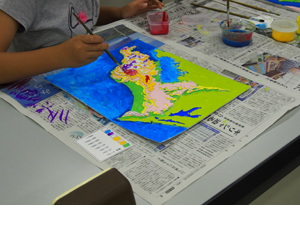 地形模型作りに挑戦