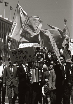 メーデーの行進