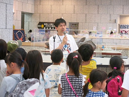 私が展示しました