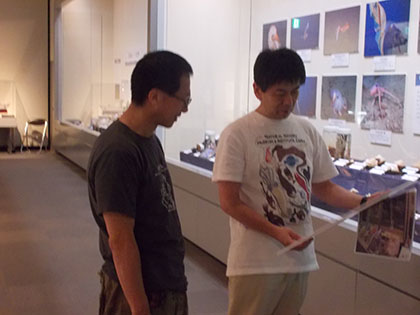 担当が新知見を説明