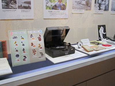 ポータブル円盤式蓄音機