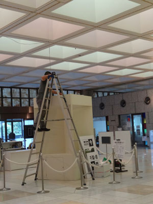 「千葉の音 今昔」ブース