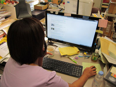 ラベル編集作業